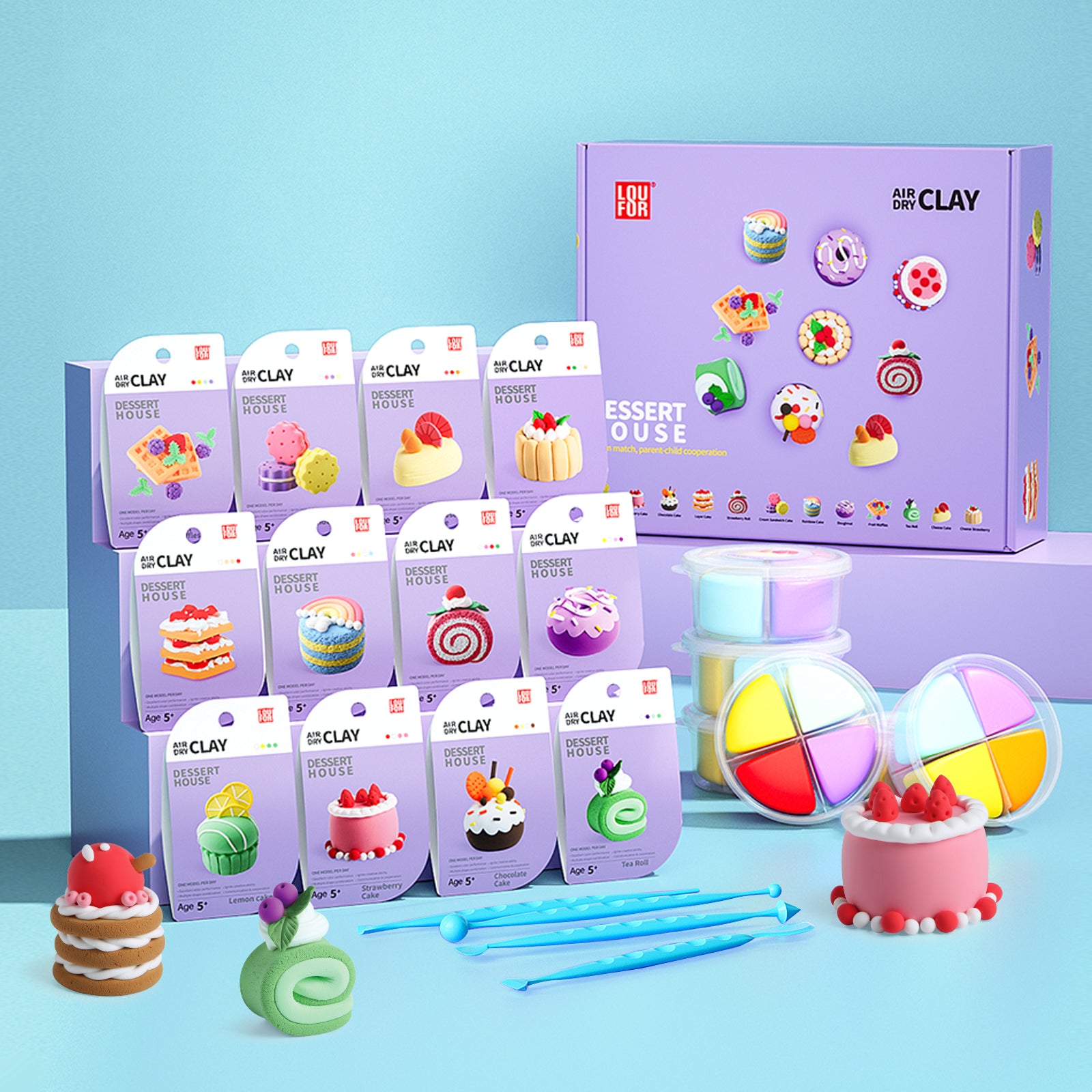 Sweet Creations: DIY Dessert-Themed Clay Craft Kits