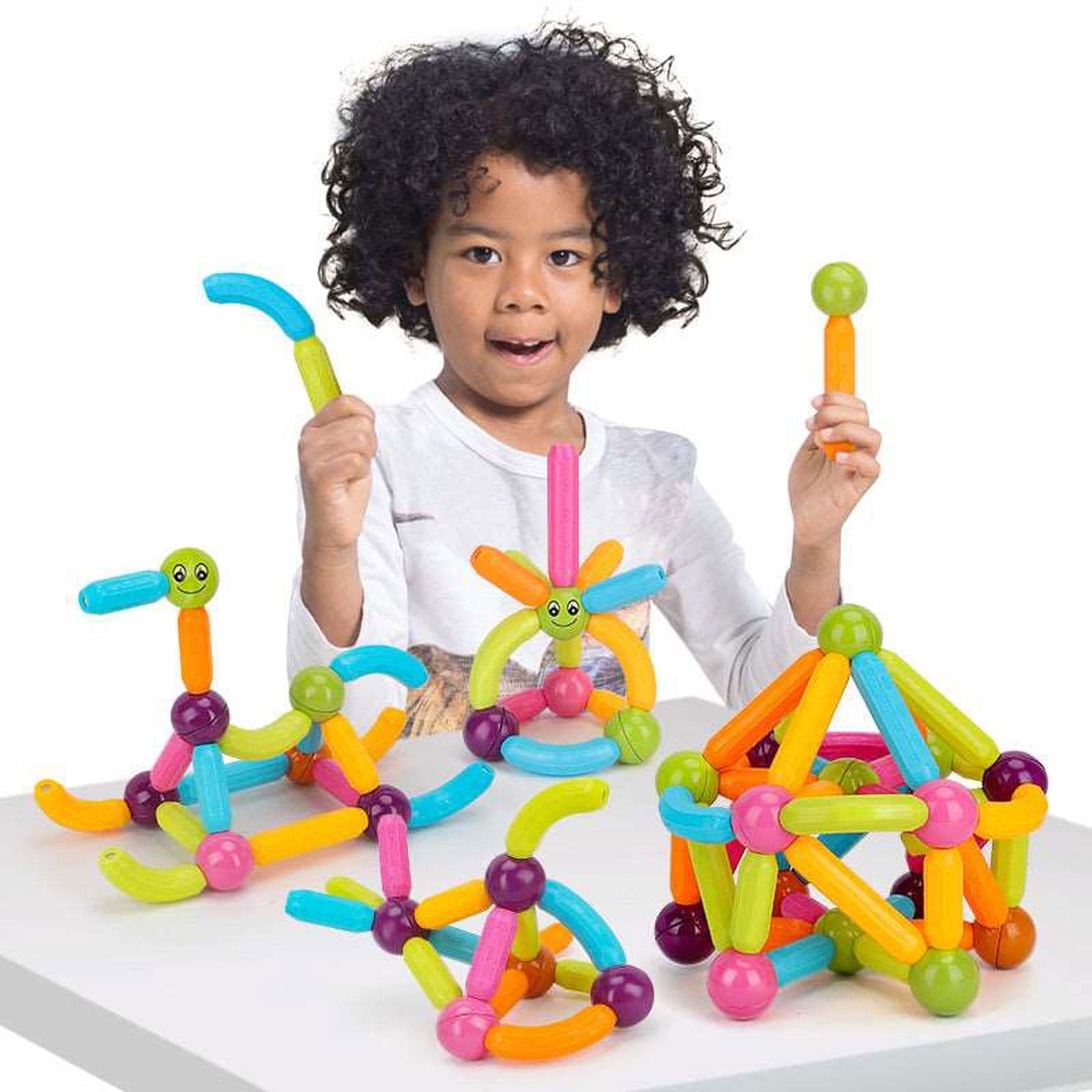 【Children’s Day event 10% OFF】Educational toys magnetic rod - Stillstocked - 