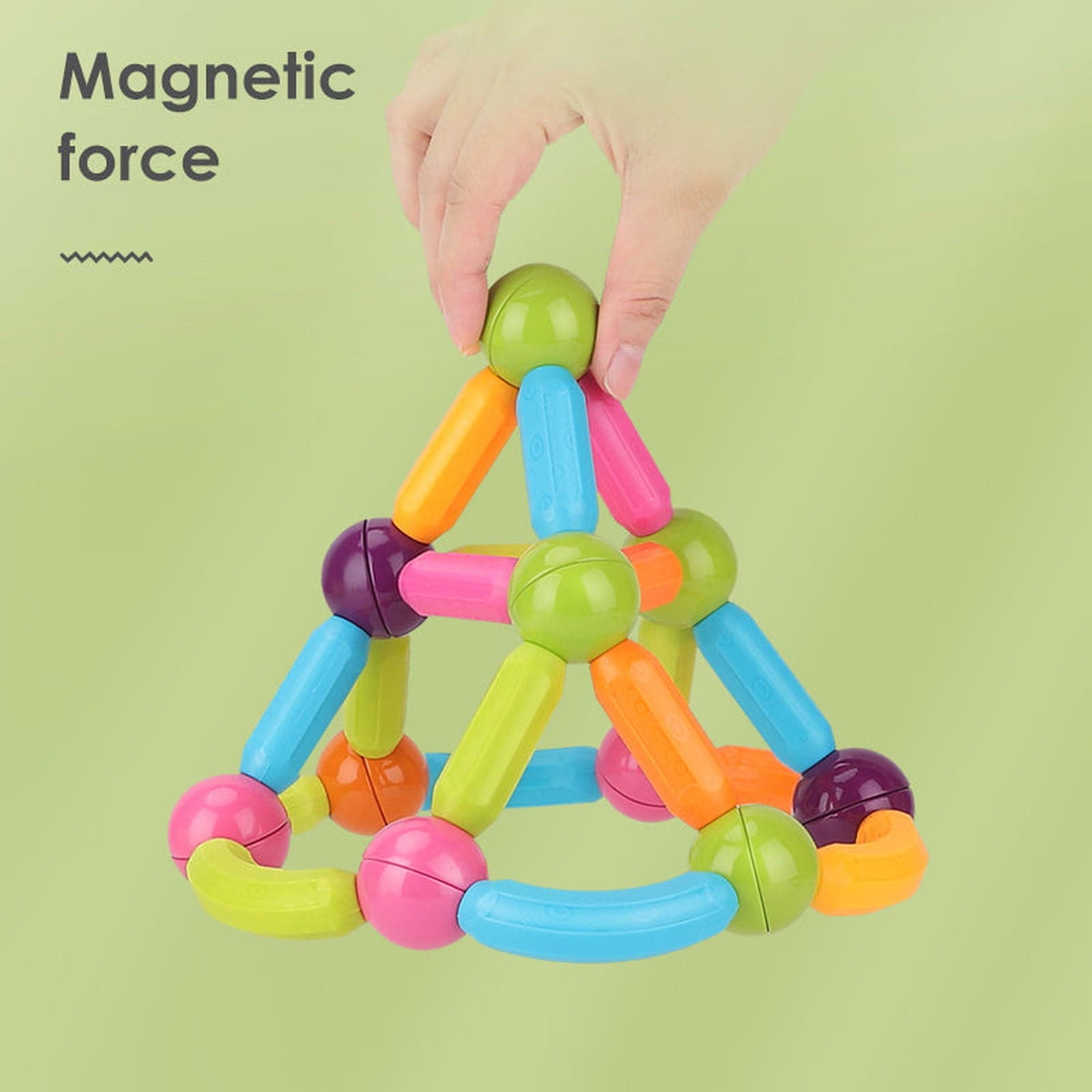 【Children’s Day event 10% OFF】Educational toys magnetic rod - Stillstocked - 