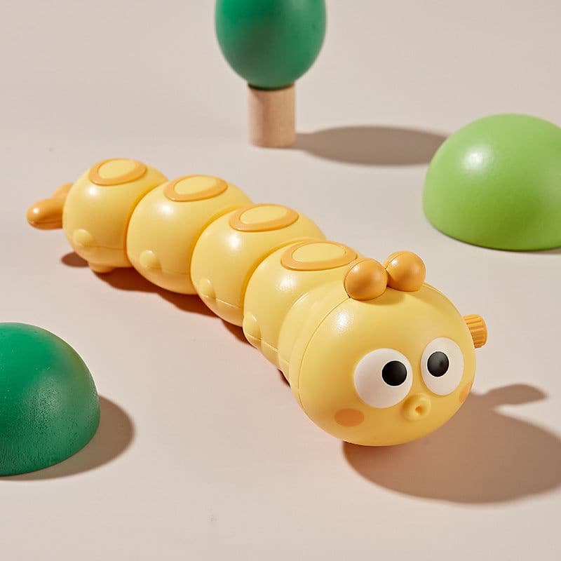 Crawl ‘n’ Color: The Whimsical Wind-Up Caterpillar - Stillstocked - 